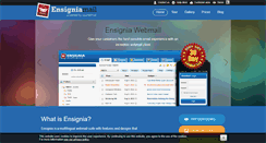 Desktop Screenshot of ensigniamail.com